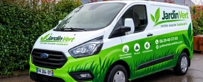 Fourgon Jardin Vert
